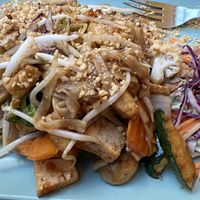 Tofu pad Thai  at Yoya's Thai Kitchen in Albufeira