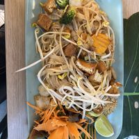 pad thai with tofu  at Yoya's Thai Kitchen in Albufeira