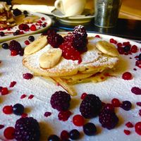 Vegan Pancakes at Front Bar in Munxar