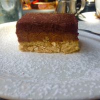 Raw Vegan Millionaire Cake at Front Bar in Munxar