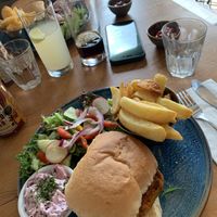 Vegan Burgers   at The Pier in Lairg