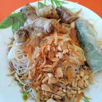 The noodle dish at Bun Chay Co Loan in Vung Tau
