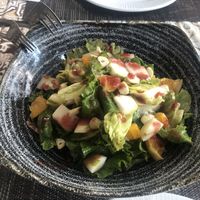 Salad with fruit feast. Divine    at Avocado in Rhodes