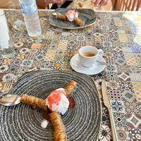 Vegan Baklava and Vegan Ice Cream at Avocado in Rhodes