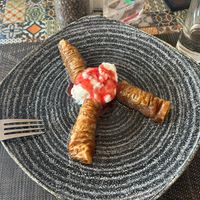 Vegan baklava at Avocado in Rhodes