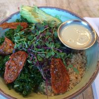 So delicious quinoa bowl at Prasad - Pearl District in Portland