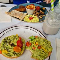 Vegan oreo milkshake at Cocoon by Vedaa in Cheadle