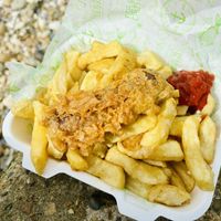   at Elliot's Fish & Chips in Hunstanton