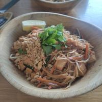 Tofu pad Thai at Yokozuna in Tel Aviv