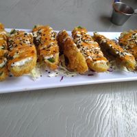 Jalapeño poppers at VeggiEAT - Summerlin in Las Vegas