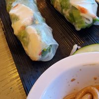 Rice paper rolls at VeggiEAT - Summerlin in Las Vegas