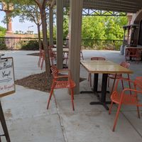 Dining patio at VeggiEAT - Summerlin in Las Vegas