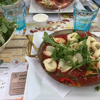 Spinach and quinoa tortellini at La Scaleta in Tours