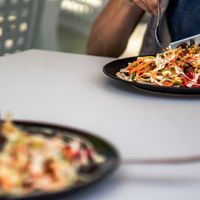 Food at Planet One in Arbon