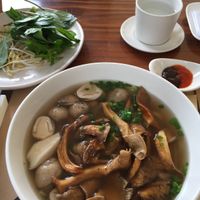 Vegan Pho- phở chay at Doa Sen Vang Nha Hang Chay An in Ho Chi Minh City