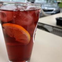 Hibiskus Ice Tea  at Glückstein in Mannheim