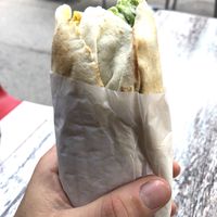 Tandoori wrap at Sham - Mont Royal in Montreal