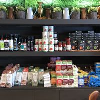 Little market inside at Sham - Mont Royal in Montreal