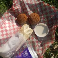 Falafel, and wrap. at Sham - Mont Royal in Montreal