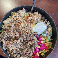 Assiette Shish Taouk  at Sham - Mont Royal in Montreal