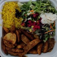 Steak plate at Sham - Mont Royal in Montreal