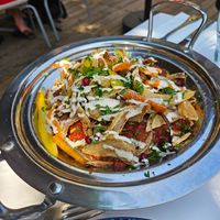 Kabab hendi - vegan meatballs and veggies at Sham - Mont Royal in Montreal
