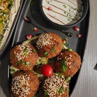 Falafels at Sham - Mont Royal in Montreal