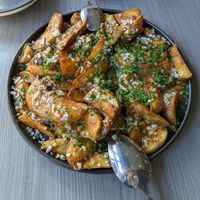 Poutine at Sham - Mont Royal in Montreal