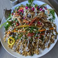 Moujadara with crispy onion at Sham - Mont Royal in Montreal