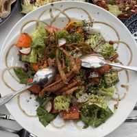 Fattoush 😍🌟 (I dream of this salad)   at Sham - Mont Royal in Montreal