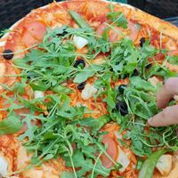 pizza at Ugandi Resto in Otepaeae