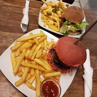 Unicorn Burger at Veganbar in Bremen