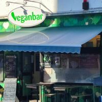 Front of the Veganbar. at Veganbar in Bremen