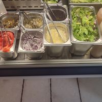 fresh salad at Veganbar in Bremen