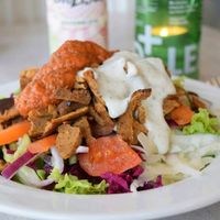 the vegan Kebab ";whöner"; at Veganbar in Bremen