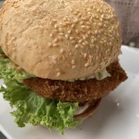 No-Chicken Burger  at Veganbar in Bremen