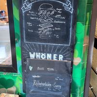 Menu at Veganbar in Bremen