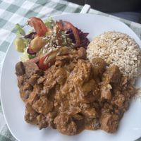 Pilzragout  at Veganbar in Bremen