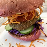 unicorn burger II at Veganbar in Bremen