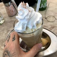 iced coffe at Veganbar in Bremen