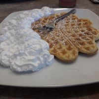 Waffel at Veganbar in Bremen