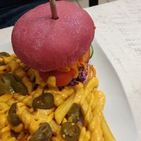 unicorn burger at Veganbar in Bremen