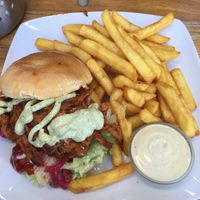 Burger des Monats at Veganbar in Bremen