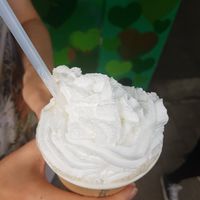 Vanilla milkshake at Veganbar in Bremen