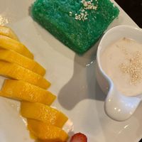 Mango sticky rice at Lucky Corner Vietnamese in Frederick