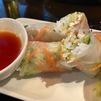 Summer vegan rolls at Lucky Corner Vietnamese in Frederick