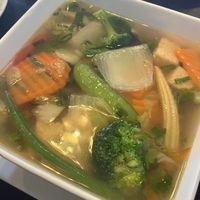 Pho Rau cai with veggie broth   at Lucky Corner Vietnamese in Frederick