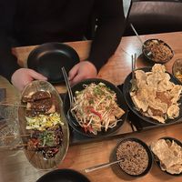Lots of tofu and tempeh options   at Sampurna in Amsterdam