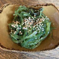 Seaweed salad  at Suppugarudurin in Torshavn