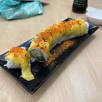 Fiery Philly Roll at Wellness Sushi in Denver